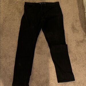 Mens Black Denim Jeans
